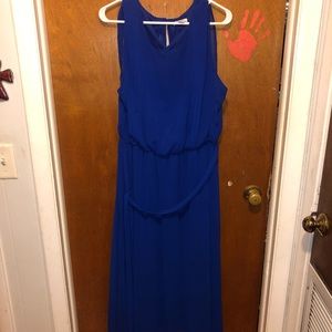 cato royal blue dress